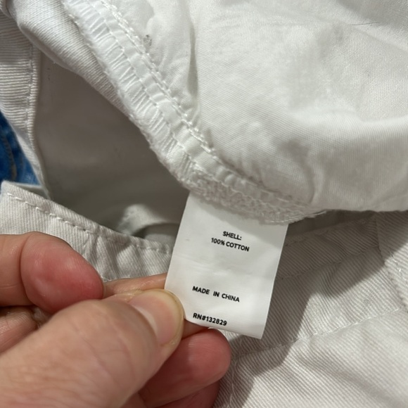 Superdown Bobbi Wide Leg Cargo Pants in White - Size Large - Picture 12 of 12